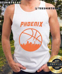 Hot Phoenix Basketball retro tank top featuring Arizona State colors and design, perfect for sports fans and summer wear.