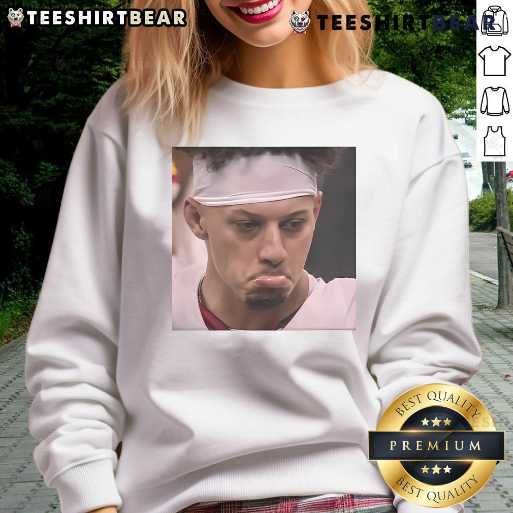 Hot Sad Pat Sweatshirt featuring a stylish design, perfect for casual wear and expressing emotions through fashion.