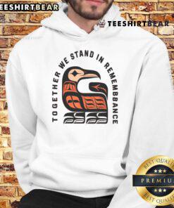 Hot Together We Stand in Remembrance Unity Day Native American hoodie showcasing unity and cultural pride.