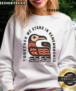 Hot Together We Stand In Remembrance Unity Day Native American Sweatshirt showcasing cultural unity and remembrance.