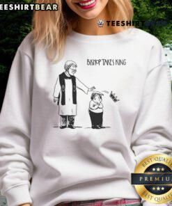 Hot Trump Bishop Takes King sweatshirt featuring bold graphic design and vibrant colors, perfect for stylish casual wear.