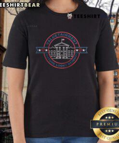 Hot White House Valuetainment Future Looks Bright Ladies Tee featuring a stylish design perfect for casual wear.