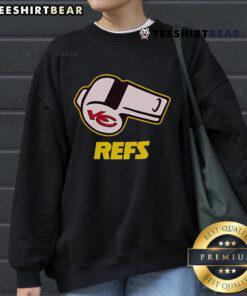 Alt Text: Kansas City Chiefs 12th Man sweatshirt for refs, featuring team colors and logo, perfect for football fans.