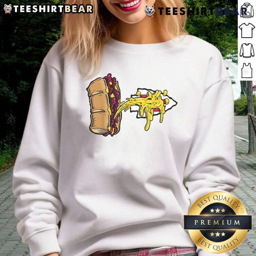 Nice Cheesesteak Conference Champs sweatshirt featuring bold graphics, perfect for fans celebrating their team's victory.