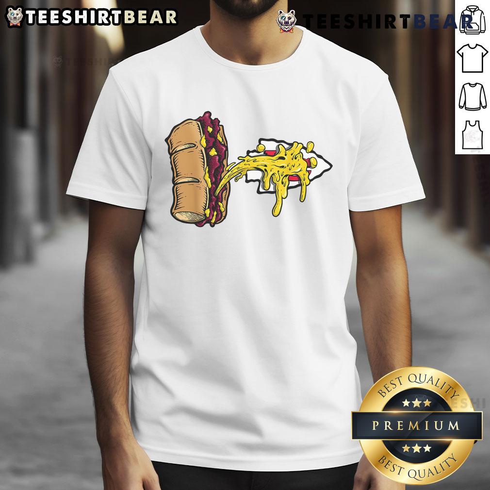 Nice Cheesesteak Conference Champs T-Shirt featuring vibrant graphics celebrating the championship win.