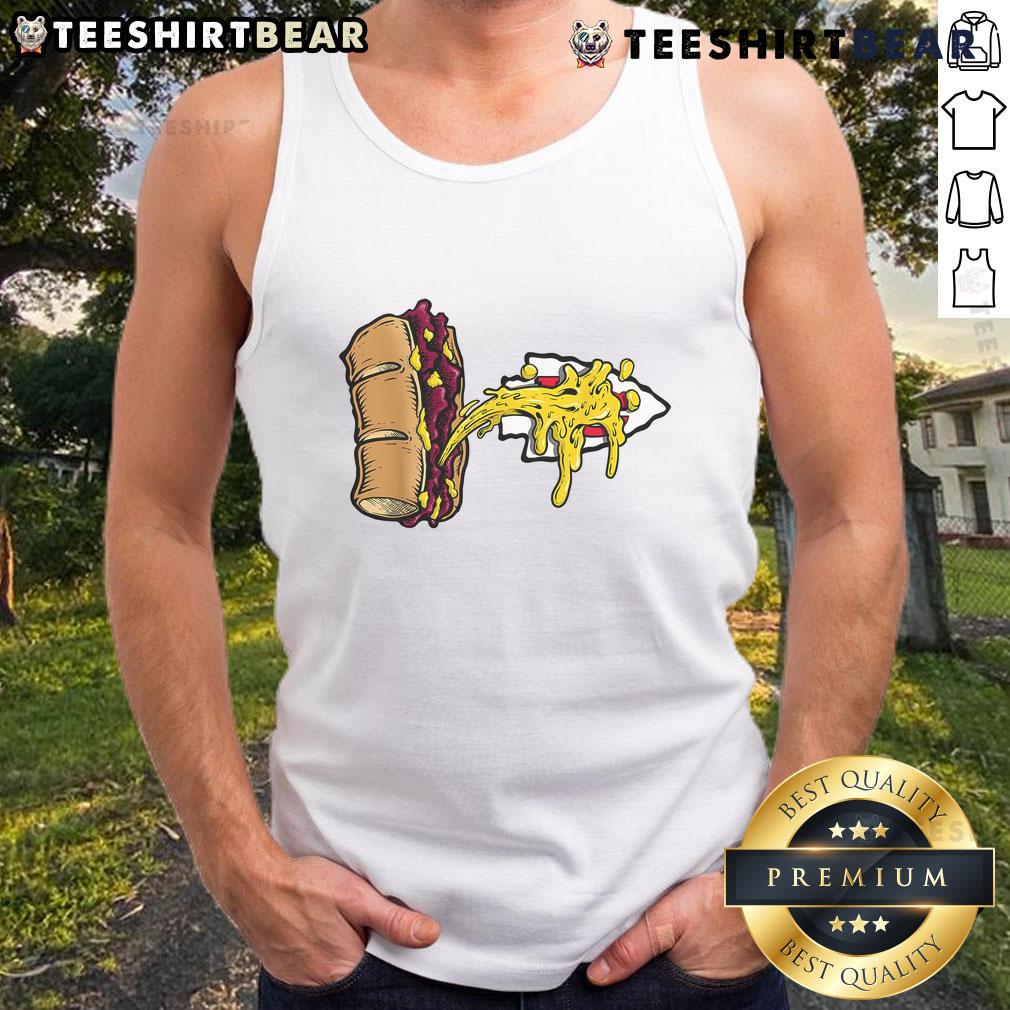 Stylish Nice Cheesesteak Conference Champs tank top featuring bold graphics, perfect for sports fans and summer wear.