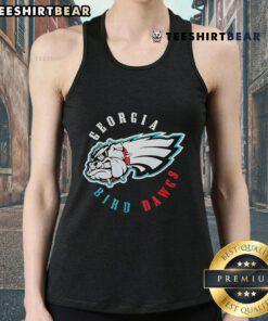 Georgia Bulldogs Bird Dawgs tank top featuring Philadelphia Eagles design, perfect for sports fans and summer wear.