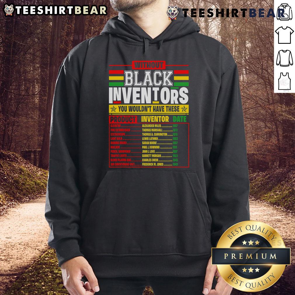 Nice History of Forgotten Black Inventors hoodie celebrating Black History Month with vibrant design and inspiring message.