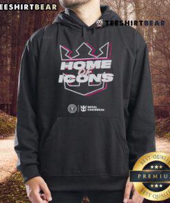 Nice Royal Caribbean Home of Icons logo hoodie featuring vibrant design and comfortable fit for stylish casual wear.