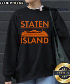 Cozy Nice Staten Island Ferry New York sweatshirt featuring a vibrant design, perfect for ferry enthusiasts and tourists.