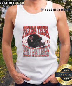 Nice Texas Tech Red Raiders classic team helmet tank top, perfect for fans showcasing team spirit and style.