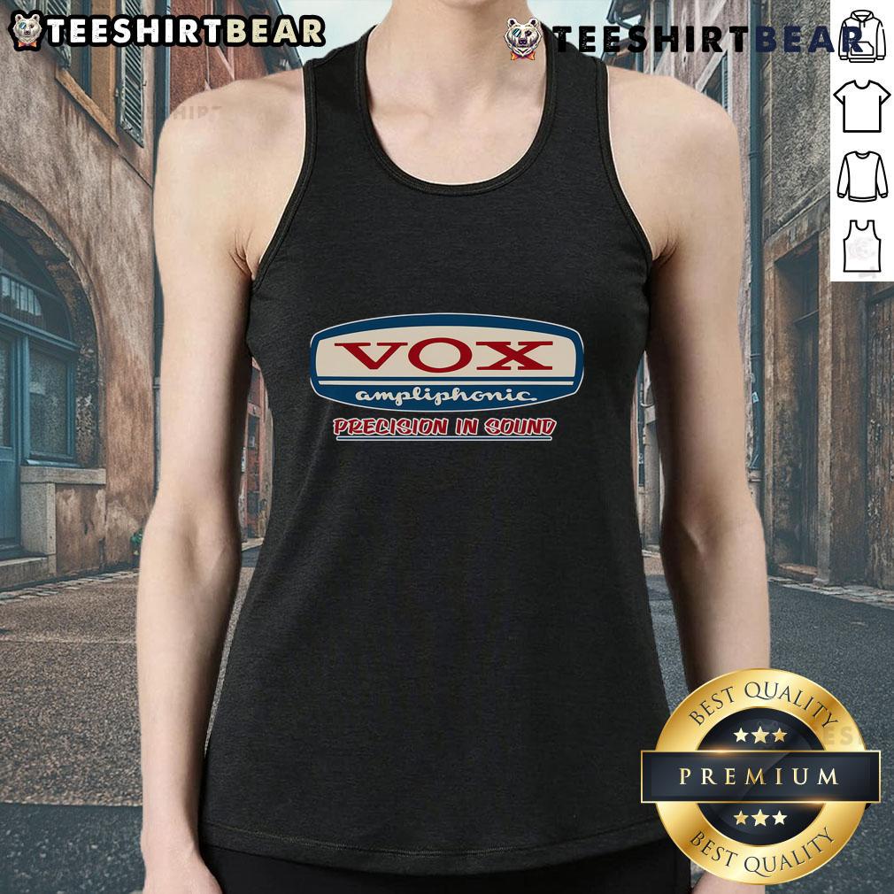 Stylish Nice Vox Ampliphonic tank top in vibrant colors, perfect for casual summer outfits and music lovers.