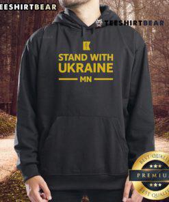 Official Amy Klobuchar Stand With Ukraine MN hoodie featuring bold graphics supporting Ukraine and Minnesota pride.