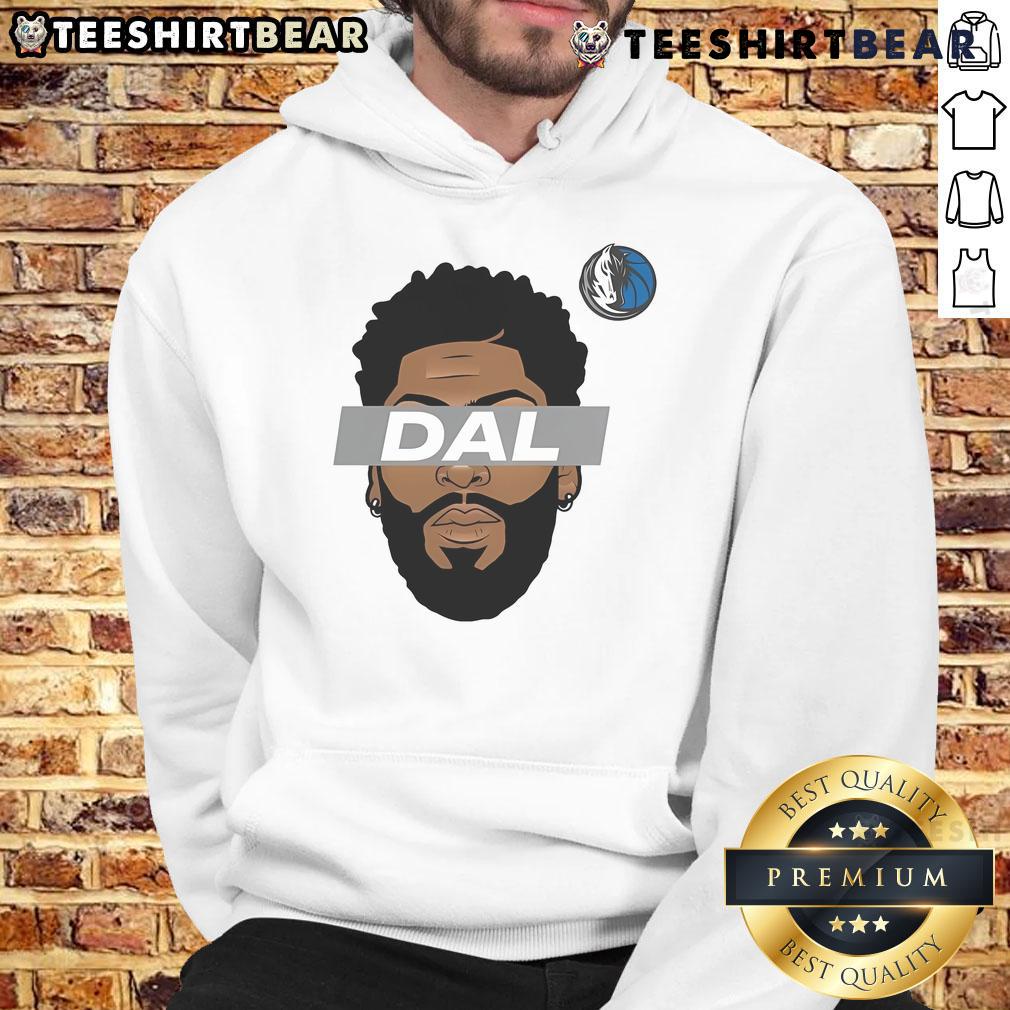 Official Anthony Davis Dallas Mavericks Know The Game Hoodie in navy, featuring team logo and stylish design for fans.