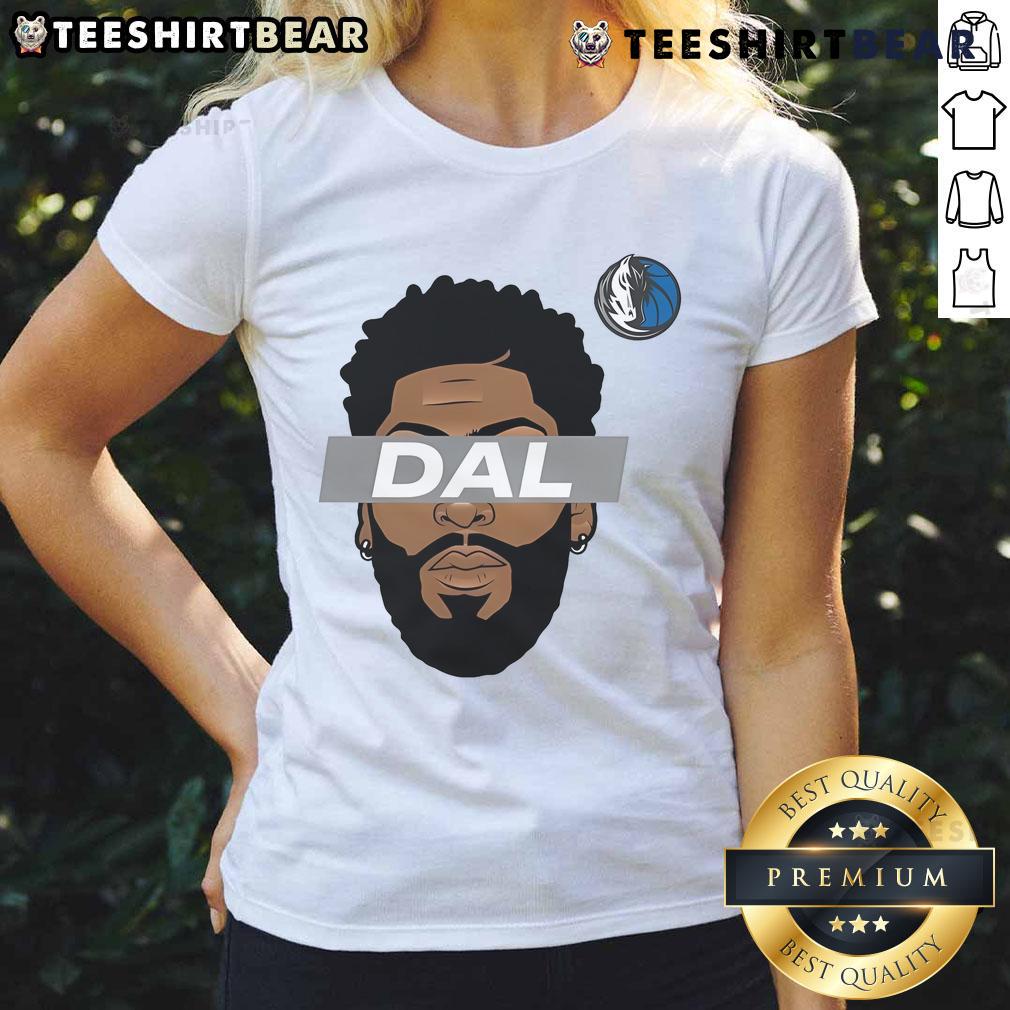 Official Anthony Davis Dallas Mavericks Know The Game Ladies Tee featuring vibrant team colors and stylish design.