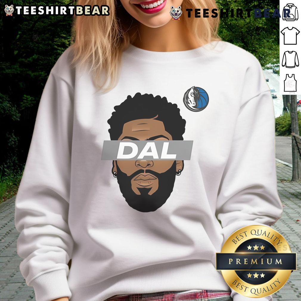 Official Anthony Davis Dallas Mavericks sweatshirt showcasing team colors and logo, perfect for fans and game day wear.