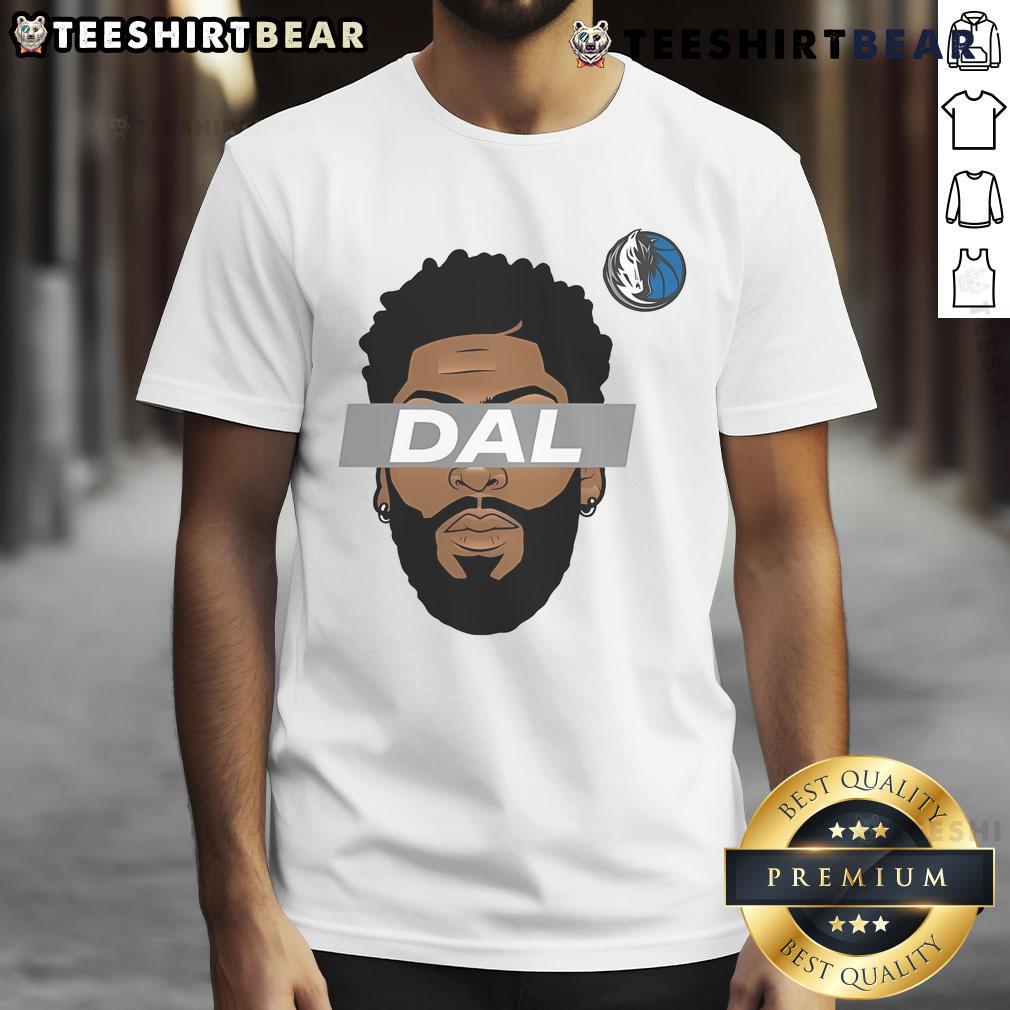 Anthony Davis Dallas Mavericks Know The Game T-Shirt featuring bold graphics and team colors, perfect for fans.