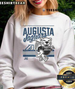 Official Augustus the Jaguar sweatshirt featuring the retro Augusta Jaguars logo, perfect for fans and collectors.