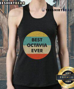 Official Best Octavia Ever tank top featuring a stylish design, perfect for fans of Octavia and casual summer wear.