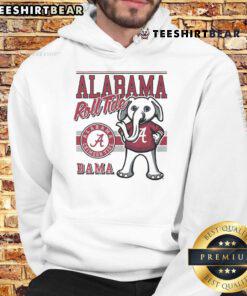 Official Big Al Alabama Crimson Tide retro logo mascot hoodie featuring vibrant colors and a cozy design for fans.
