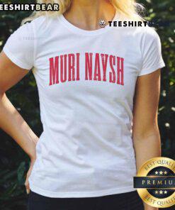 Official Bilmuri Muri Naysh ladies tee featuring a stylish design, perfect for casual wear and fans of Bilmuri.