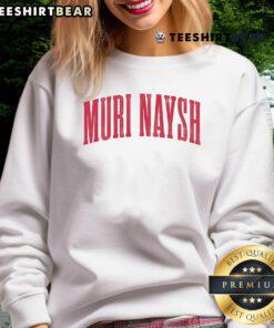 Official Bilmuri Muri Naysh Sweatshirt featuring a stylish design, perfect for fans of Bilmuri's music and fashion.