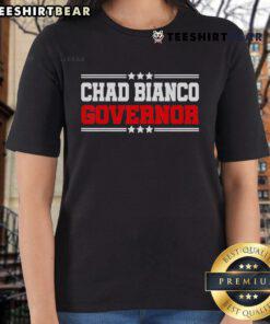 Official Chad Bianco for Governor of California 2025 ladies tee featuring a stylish design and campaign logo.