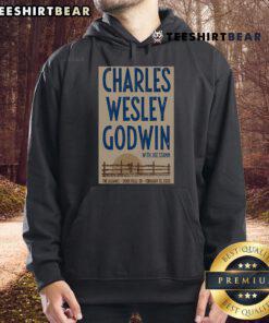 Official Charles Wesley Godwin Sioux Falls SD 2025 concert poster hoodie featuring vibrant design and event details.