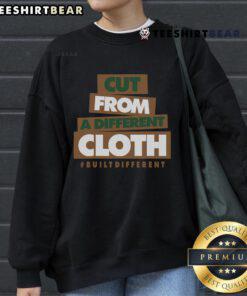 Official Cut From A Different Cloth Built Different sweatshirt in stylish design, perfect for casual wear.