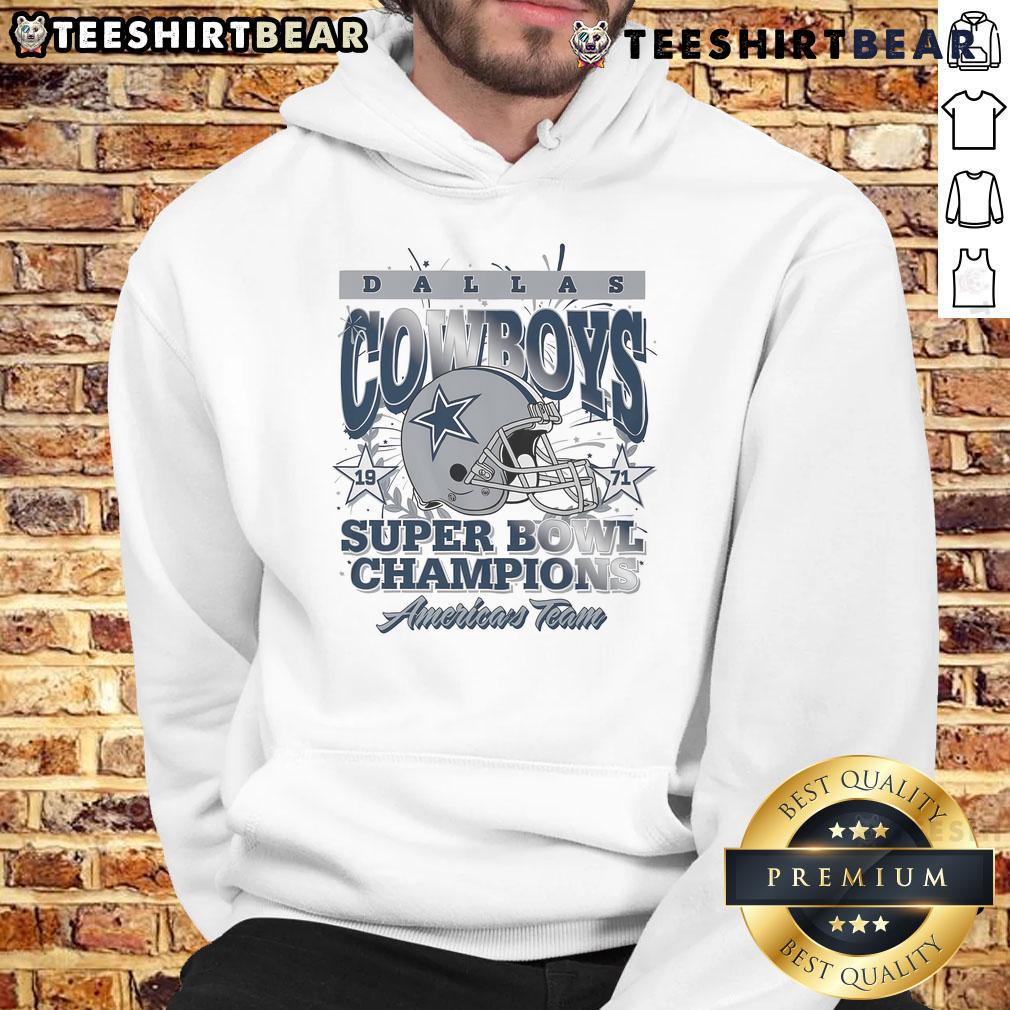 Official Dallas Cowboys Super Bowl VI Champions hoodie featuring team logo and vintage design for fans and collectors.