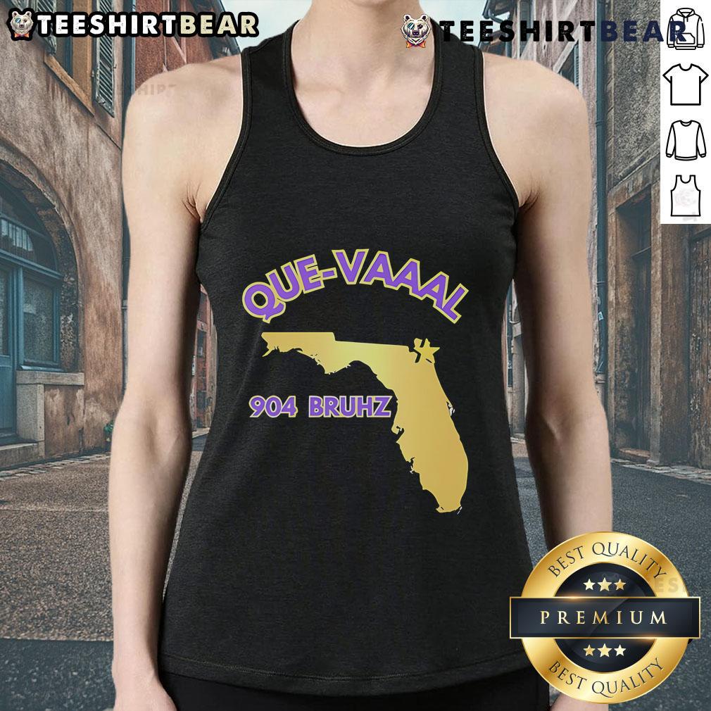 Official Florida State Map design on a 904 Bruhz Que Vaaal State tank top, perfect for showcasing Florida pride.
