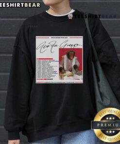 Official Geordie Greep USA Canada Tour 2025 Sweatshirt featuring vibrant design and tour details for fans.