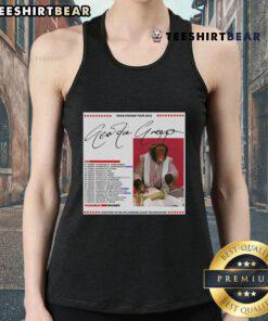 Official Geordie Greep USA Canada Tour 2025 tank top featuring tour graphics and vibrant colors for fans.