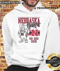 Retro Herbie Husker hoodie featuring the Nebraska Cornhuskers logo, perfect for fans and game day style.