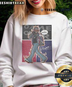 Official Kendrick Lamar Say Drake Sweatshirt featuring bold graphics and a stylish design for fans of hip-hop fashion.