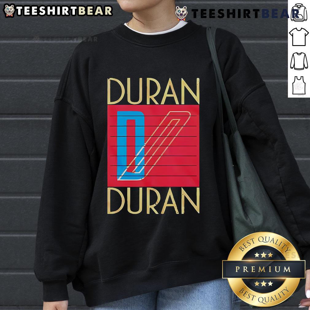 Official Kojima Duran Duran Sweatshirt featuring iconic band design, perfect for fans and collectors.