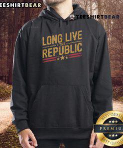 Official Long Live The Republic Hoodie featuring bold graphic design and comfortable fit, perfect for fans of the movement.
