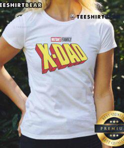 Official Mutant X Dad Ladies Tee featuring a stylish design for fans of the Mutant X series, perfect for casual wear.