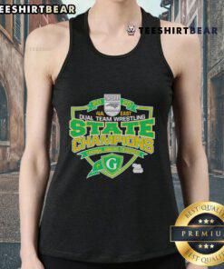 Alt Text: Cardinal Gibbons Crusaders tank top celebrating the 2025 NCHSAA 4A East State Champions victory.