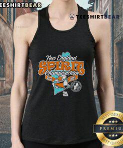 Alt Text: Official New England Spirit Championships 2025 tank top featuring vibrant design and logo, perfect for fans and athletes.