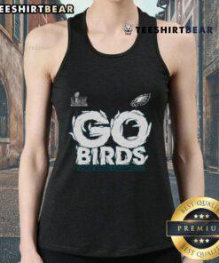 Official Philadelphia Eagles Fanatics Super Bowl LIX Champions tank top in green, perfect for celebrating Go Birds!