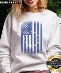 Official Vintage European Flag Sweatshirt featuring a classic design and soft fabric, perfect for stylish comfort.