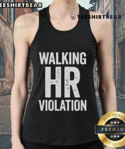 Vintage HR violation tank top featuring humorous design for human resources professionals and HR nightmares.