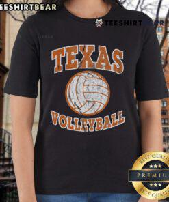 Original Texas Volleyball Vintage Ladies Tee featuring a retro design and comfortable fit for volleyball enthusiasts.
