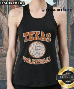 Original Texas Volleyball vintage tank top featuring a retro design and comfortable fit, perfect for sports enthusiasts.