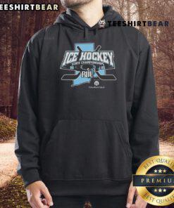 Premium Riil Ice Hockey State Championships 2025 Hoodie featuring bold graphics and a comfortable fit for fans.