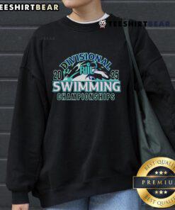 Alt Text: Premium Riil Swimming Divisional Championships 2025 Sweatshirt featuring vibrant design and comfortable fit for athletes.