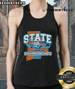 2025 Swimming Championships tank top featuring vibrant design, perfect for fans and athletes celebrating the event.