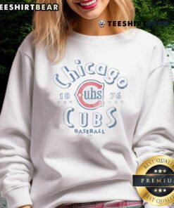 Vintage 1976 Chicago Cubs Circle Change Baseball sweatshirt featuring classic team logo and retro design.