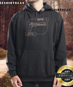 Stylish Top Cinematic Gun Auto Hoodie with unique graphic design, perfect for fans of cinematic themes and automotive culture.